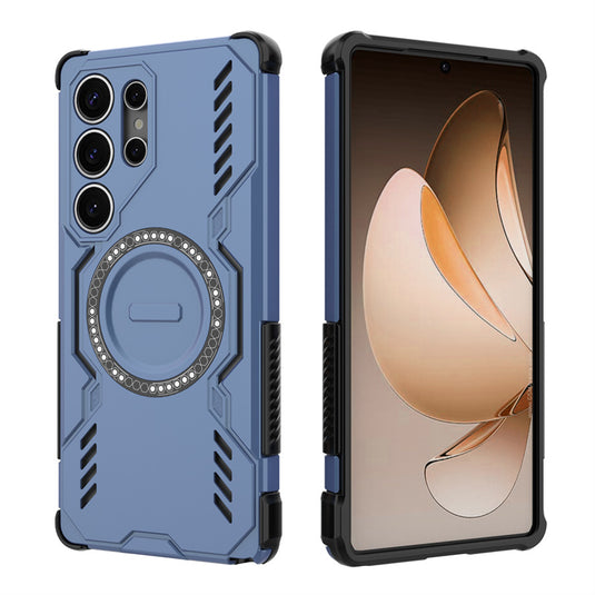 [Magsafe Compatoble] Samsung Galaxy S25/Plus/Ultra/Edge/FE - Military-Grade Cooling Shockproof Case