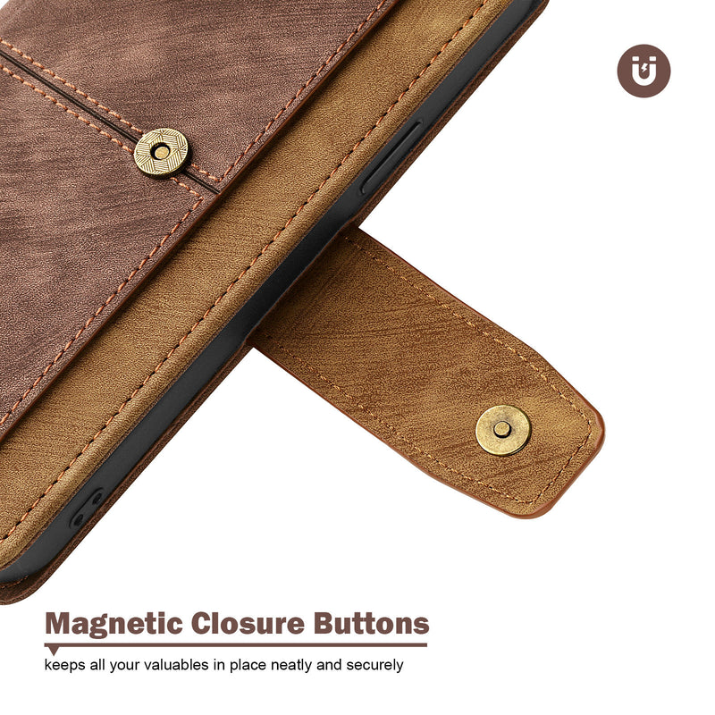 Load image into Gallery viewer, [With Card Slot] Samsung Galaxy A17 (SM-A176) Full-coverage Shockproof Wallet Series Case
