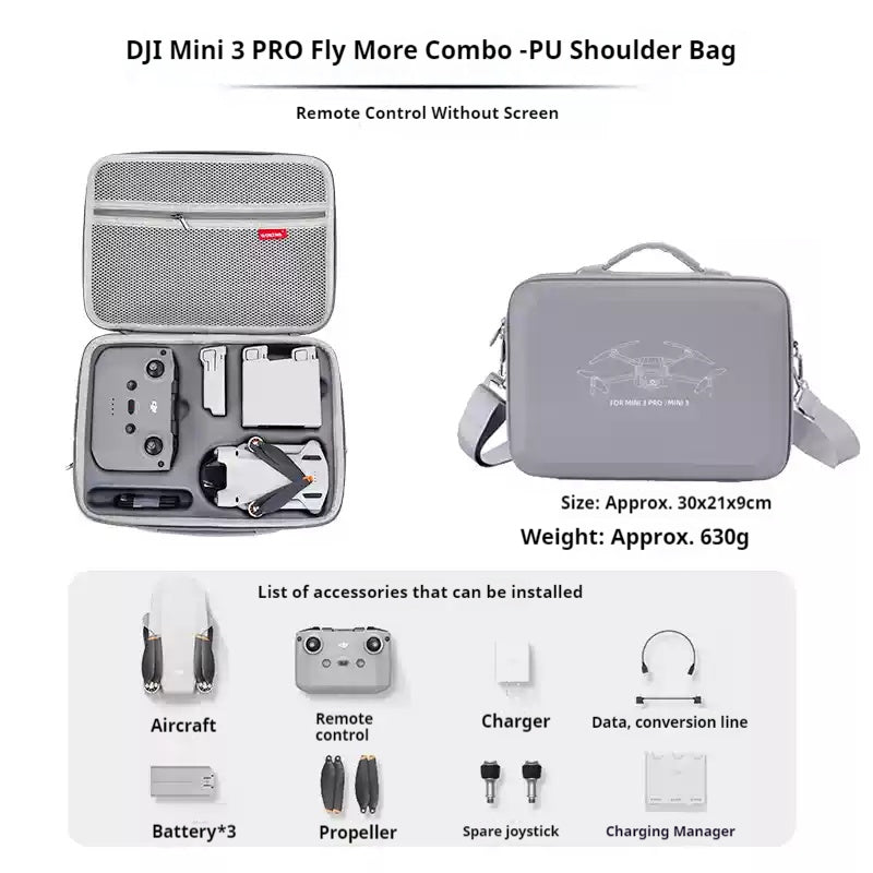 Load image into Gallery viewer, DJI Mini 3/4 Pro/2 SE Storage Bag Portable Case
