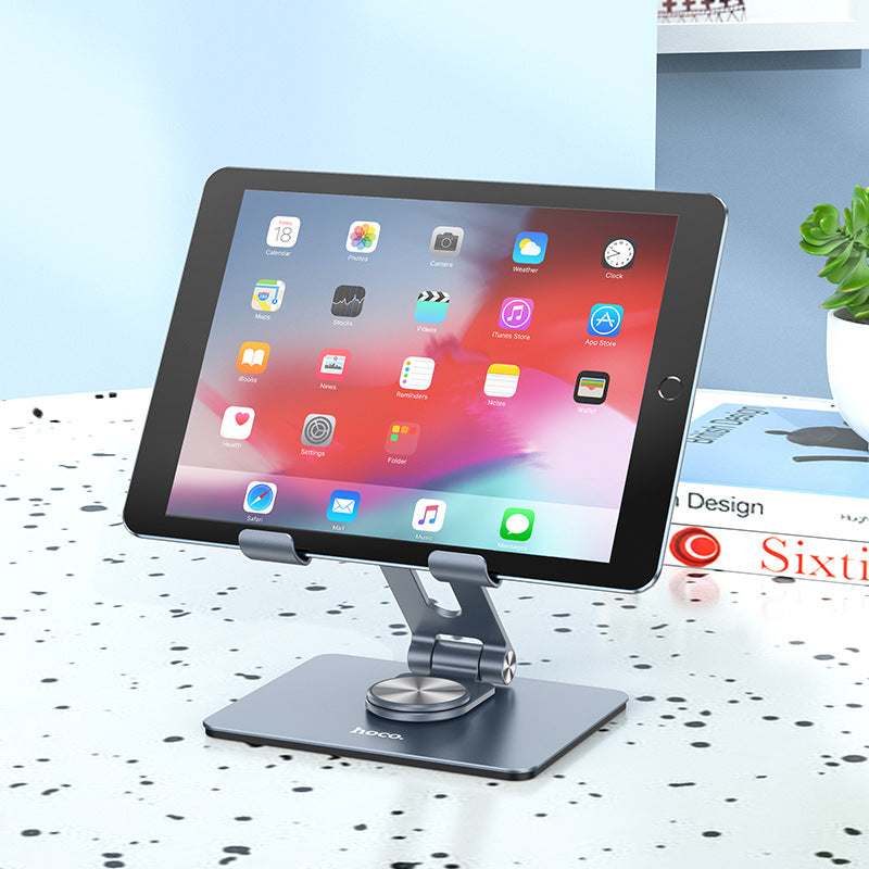 Load image into Gallery viewer, [PH52] HOCO Universal 360 Degree Aluminum Fordable Rotation iPad Tablet Desktop Holder - Polar Tech Australia
