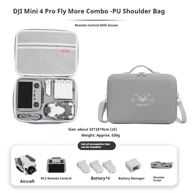 Load image into Gallery viewer, DJI Mini 3/4 Pro/2 SE Storage Bag Portable Case
