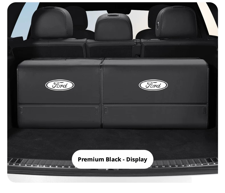 Load image into Gallery viewer, Ford Trunk Storage Box for Edge, Mondeo, Equator Sport, Mustang Mach-E &amp; Explorer – Large Capacity Car Cargo Organizer
