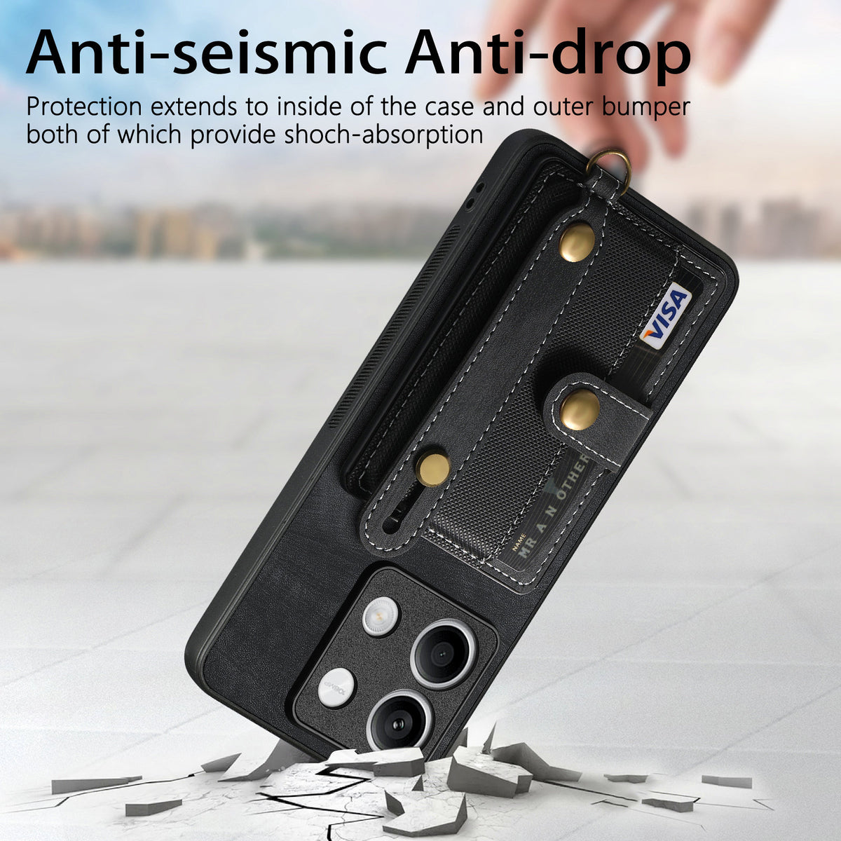[With Wrist Strap][With Card Slot] Xiaomi Mi 13/Pro/Ultra Premium Leather Kickstand Shockproof Wallet Series Case - i-Station Mobile Phone & Electronic Device Repair and Accessories