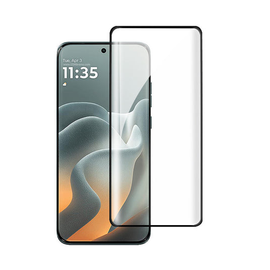 [Full Glue][HD] Motorola Moto Edge 70 Fusion - Full Covered Curved 9H Tempered Glass Screen Protective Protector - i-Station Mobile Phone & Electronic Device Repair and Accessories