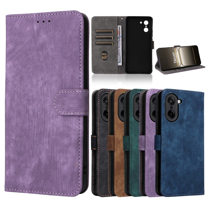 Load image into Gallery viewer, [With Card Slot] OnePlus Nord CE5 (CPH2719) - Multi Functional Buckle Flap Wallet Series Case With Lanyard
