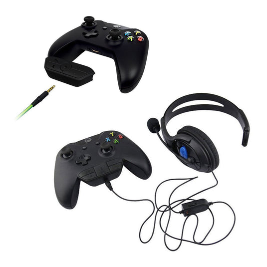 Xbox One - Headphone Controller Panel 3.5mm Adapter Game Controller Extension Hub - Polar Tech Australia