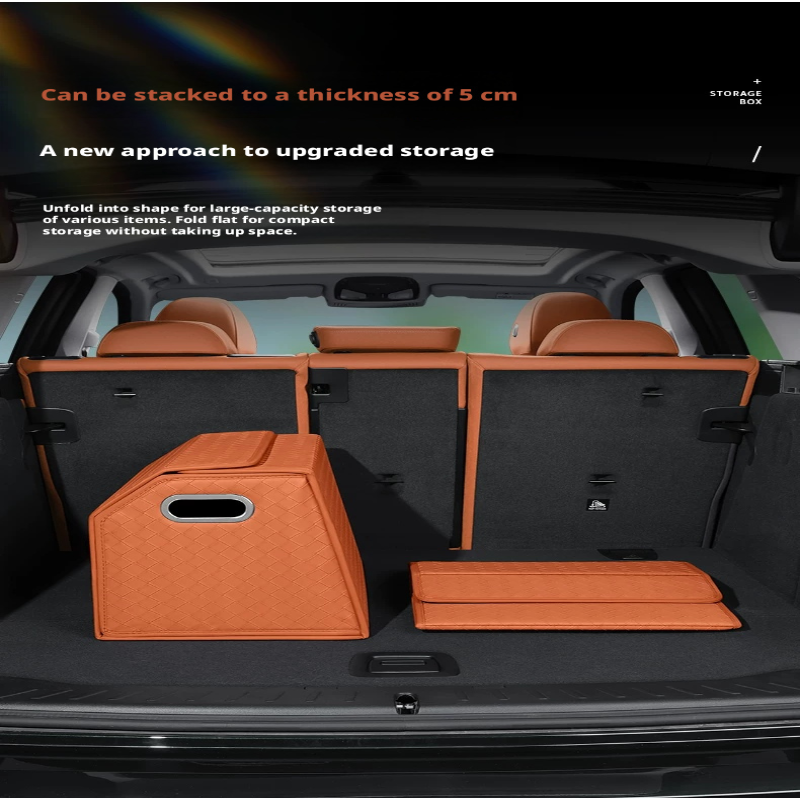 Load image into Gallery viewer, Ford Explorer2025 , Edge L, New Mondeo &amp; Bronco Trunk Storage Box – Car Cargo Organizer
