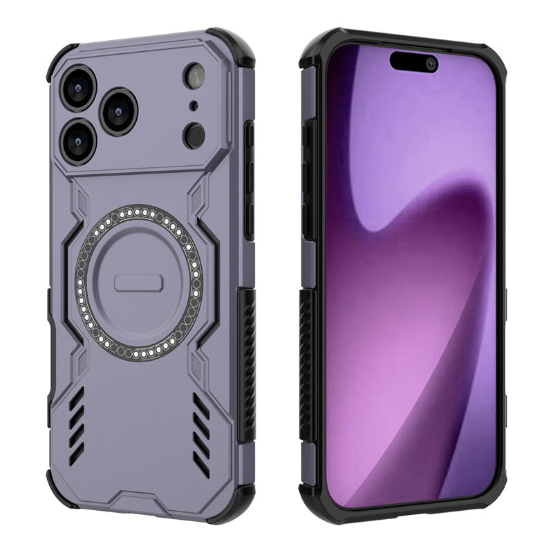 Load image into Gallery viewer, [Magsafe Compatoble] Apple iPhone 17/Pro/Air/Pro Max - Military-Grade Cooling Shockproof Case

