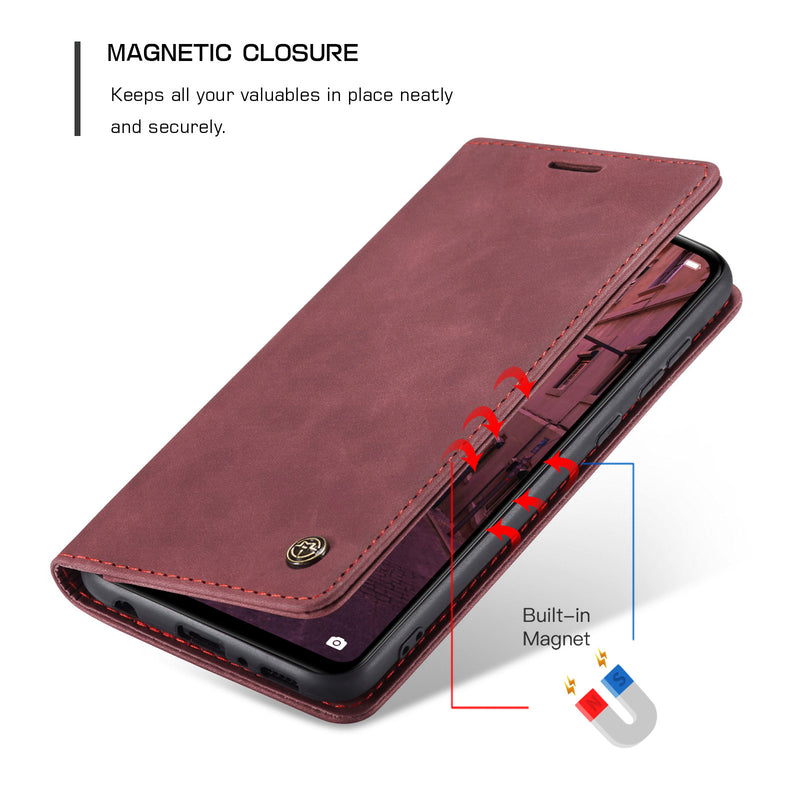 Load image into Gallery viewer, [With Card Slot] Huawei P Smart (2021) Multi-Functional Leather Flip Shockproof Wallet Case
