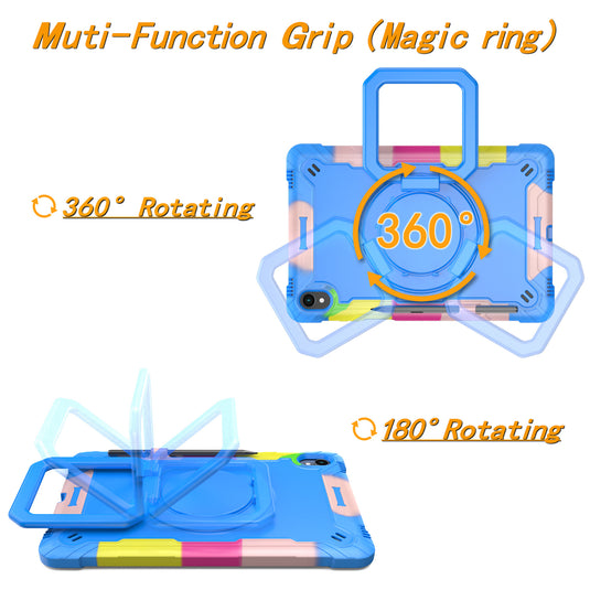 [Built-in Shoulder Strap][With Pen Slot] Samsung Galaxy Tab S11 11" (2025) EVA Friendly Heavy Duty Ring Holder Stand Case