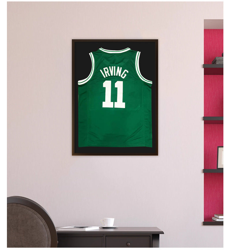 Load image into Gallery viewer, 60×80cm Jersey Display Frame – Solid Wood UV Protection Case for AFL, NBA, Football &amp; More - i-Station Mobile Phone &amp; Electronic Device Repair and Accessories
