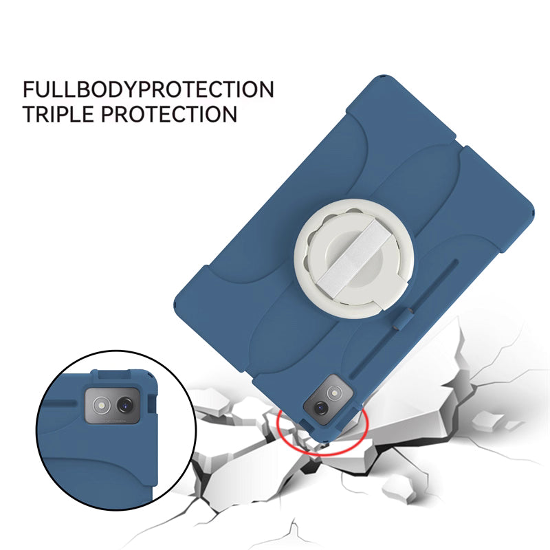 Load image into Gallery viewer, Lenovo Idea Tab Pro 12.7&quot; 2025 (TB373FU/TB375FC) - Soft Silicone 360° Rotating Wristband Stand Shockproof Case
