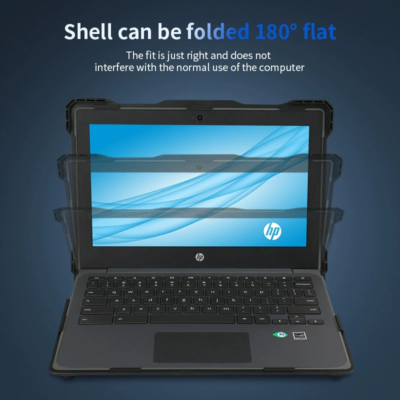Load image into Gallery viewer, HP Chromebook 11A G8/G9 EE 11.6" Matte Shockproof Laptop Case

