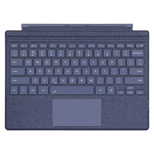 [With RGB Backlit] Microsoft Surface Go 1/2/3/4 - Compatible Ultra-Thin Wireless Bluetooth Magnetic Touchpad Keyboard