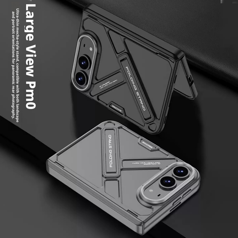 Load image into Gallery viewer, Apple iPhone Ultra - Mechanical Armor Series Ultra-Slim Rotating Hinge Stand Full-Coverage Shockproof Protective Case
