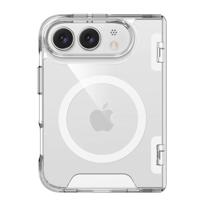 Load image into Gallery viewer, [MagSafe Compatible] Apple iPhone Foldable Series Ultra Slim Transparent Anti-Yellowing Full-Coverage Shockproof Protective Case
