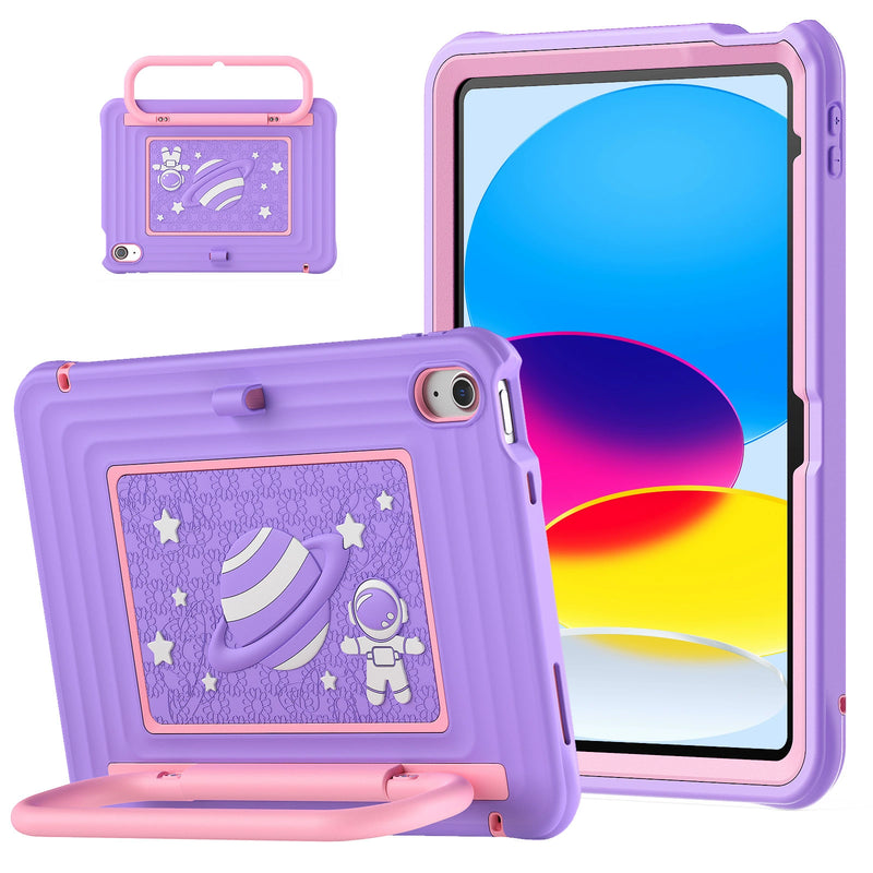 Load image into Gallery viewer, [With Shoulder Strap] Apple iPad Air 11-inch M2/M3/M4 (2024/2025/2026) Children’s Silicone Stand Anti-drop Protective Case - i-Station Mobile Phone &amp; Electronic Device Repair and Accessories
