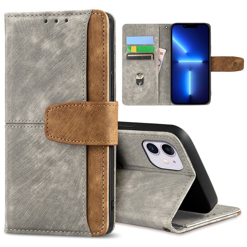 Load image into Gallery viewer, [With Card Slot] Samsung Galaxy A17 (SM-A176) Full-coverage Shockproof Wallet Series Case
