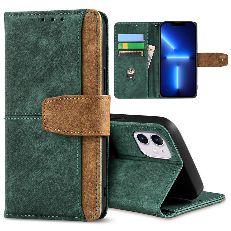Load image into Gallery viewer, [With Card Slot] Samsung Galaxy A17 (SM-A176) Full-coverage Shockproof Wallet Series Case
