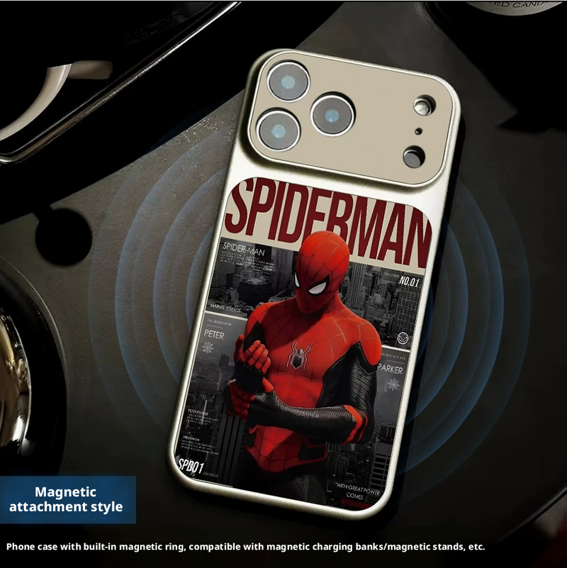Load image into Gallery viewer, [MagSafe Compatible] Apple iPhone 13 /Mini /Pro /Pro Max Spider-Man Series Ice-Cool Frosted Shockproof Protective Case
