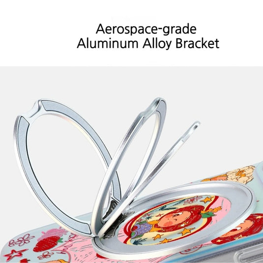 [Magsafe Compatible][Built-in Stand] Apple iPhone 16/Pro/Pro Max/Plus - Cartoon Cute Shockpoof Case