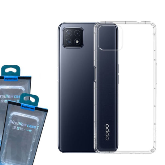 OPPO A72 5G / A73 5G / A53 5G - Transparent Airpillow Air Cushion Shock proof Case