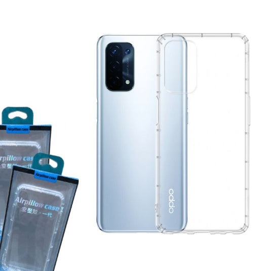 OPPO A93 5G / A74 5G / A54 5G - Transparent Airpillow Air Cushion TPU Shock proof Case