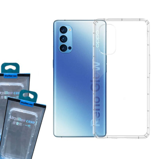 OPPO Reno4 Pro 5G - Transparent Airpillow Air Cushion Shock proof Case