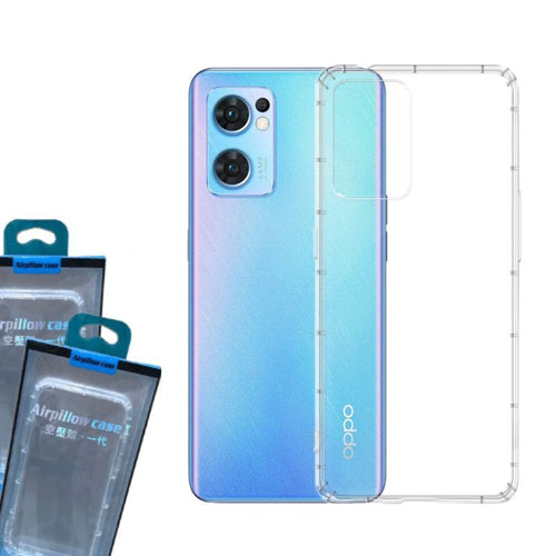 OPPO Reno7 5G - Transparent Airpillow Air Cushion Shock proof Case