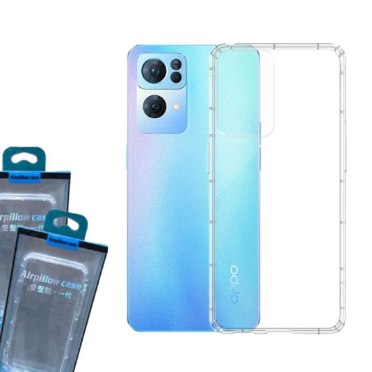 OPPO Reno7 Pro 5G - Transparent Airpillow Air Cushion Shock proof Case