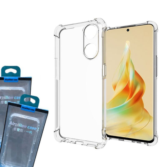 OPPO Reno8 T - Transparent Airpillow Air Cushion Shock proof Case