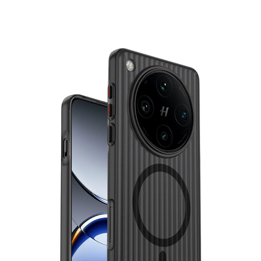 [Magsafe Compatible] OPPO Find X8s+ Plus - Frosted Semi-Transparent Grid Texture PC Case