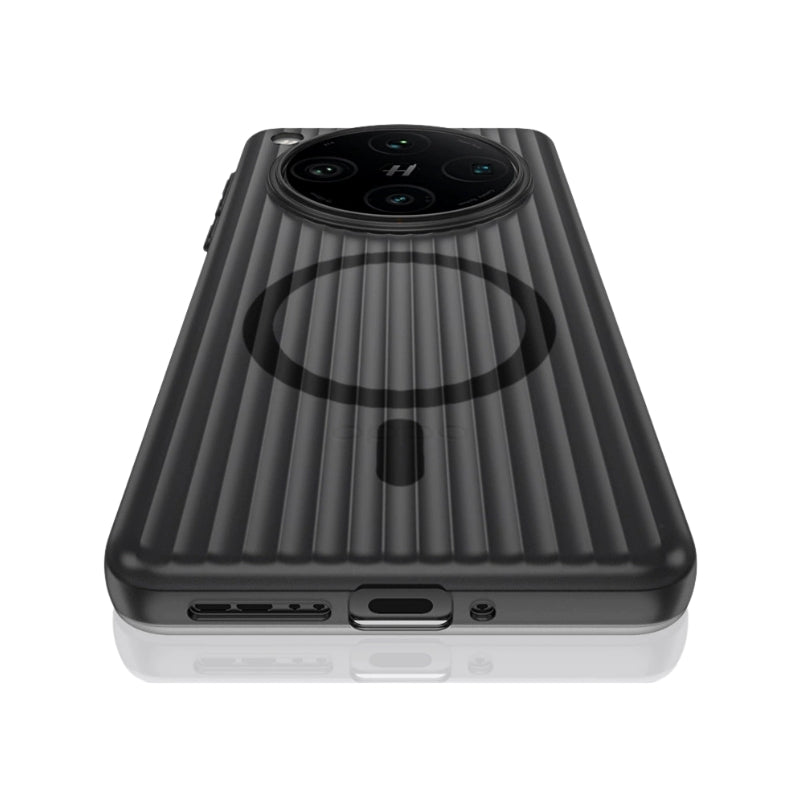 [Magsafe Compatible] OPPO Find X8 - Frosted Semi-Transparent Grid Texture PC Case - i-Station Mobile Phone & Electronic Device Repair and Accessories