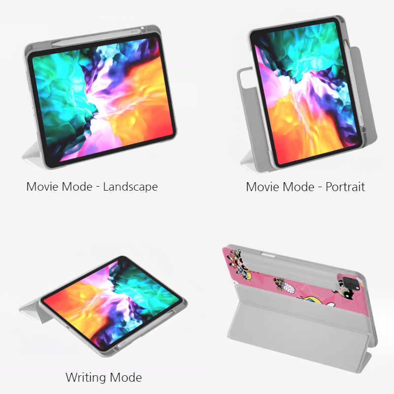 Load image into Gallery viewer, [Detachable][Built-in Pen Slot] Apple iPad 10.9/11'' 10/11th Gen (2022/2025) Power Girls Magnetic Full-Cover Protective Case - i-Station Mobile Phone &amp; Electronic Device Repair and Accessories
