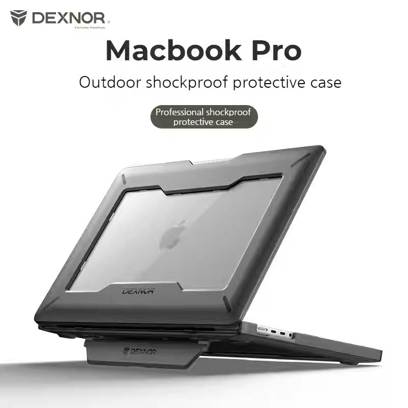 Load image into Gallery viewer, MacBook Pro 16.2" (A2485 &amp; A2780 &amp; A2991) - DEXNOR Shockproof Heavy Duty Tough Case Cover
