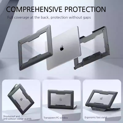 MacBook Pro 16.2" (A2485 & A2780 & A2991) - DEXNOR Shockproof Heavy Duty Tough Case Cover - i-Station Mobile Phone & Electronic Device Repair and Accessories