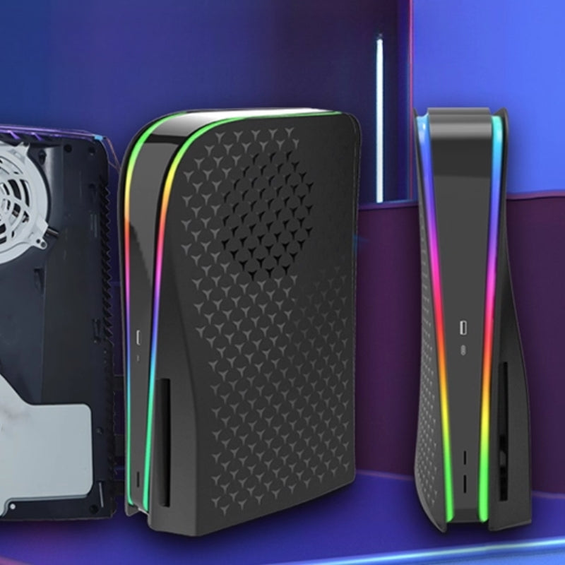 Load image into Gallery viewer, Sony PlayStation 5 PS5 Ventilated Cooling Replacement Shell with Airflow Grille &amp; Dust Filter
