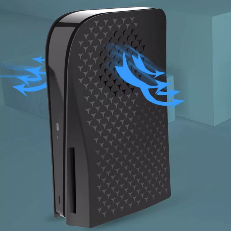 Load image into Gallery viewer, Sony PlayStation 5 PS5 Ventilated Cooling Replacement Shell with Airflow Grille &amp; Dust Filter
