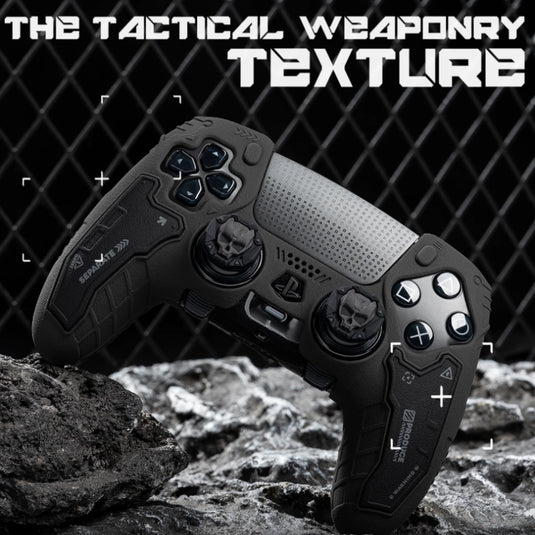 PlayStation PS5 DualSense Edge Silicone Protective Case – Tactical Squad Edition, Anti-Slip & Durable