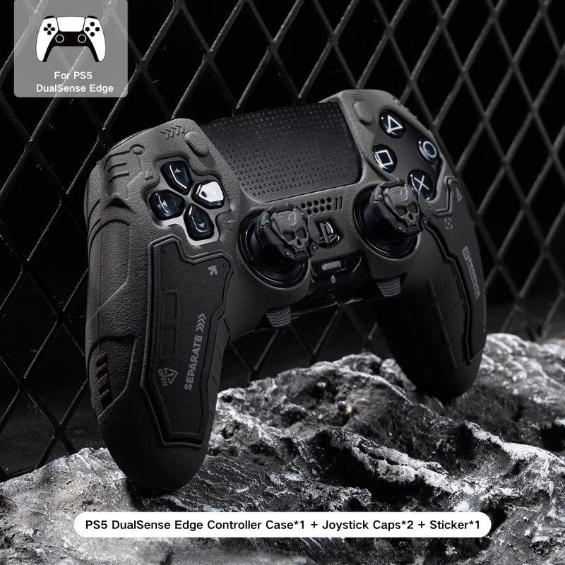 Load image into Gallery viewer, PlayStation PS5 DualSense Edge Silicone Protective Case – Tactical Squad Edition, Anti-Slip &amp; Durable
