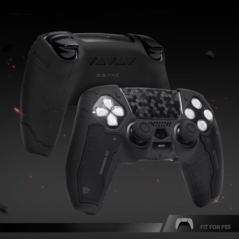 Load image into Gallery viewer, PlayStation PS5 DualSense Silicone Protective Case – Tactical Squad Edition, Anti-Slip &amp; Durable
