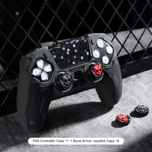 PlayStation PS5 DualSense Silicone Protective Case – Tactical Squad Edition, Anti-Slip & Durable