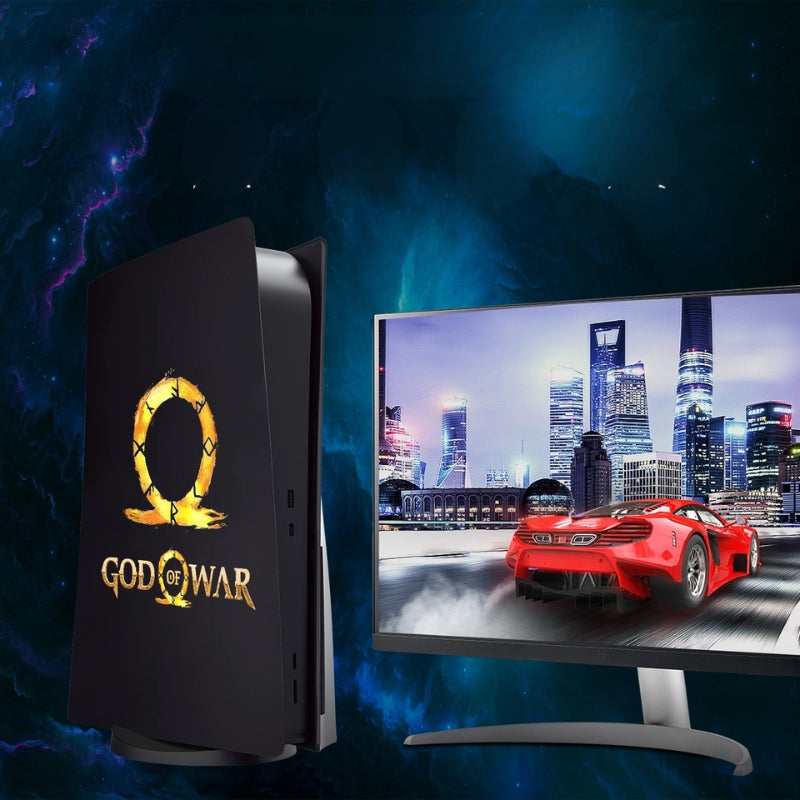 Load image into Gallery viewer, Sony PlayStation 5 PS5 God of War Style Matte DIY Replacement Console Cover – Custom Protective Faceplates
