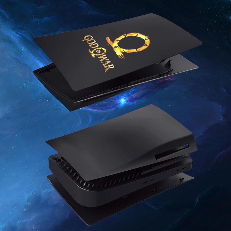 Load image into Gallery viewer, Sony PlayStation 5 PS5 God of War Style Matte DIY Replacement Console Cover – Custom Protective Faceplates
