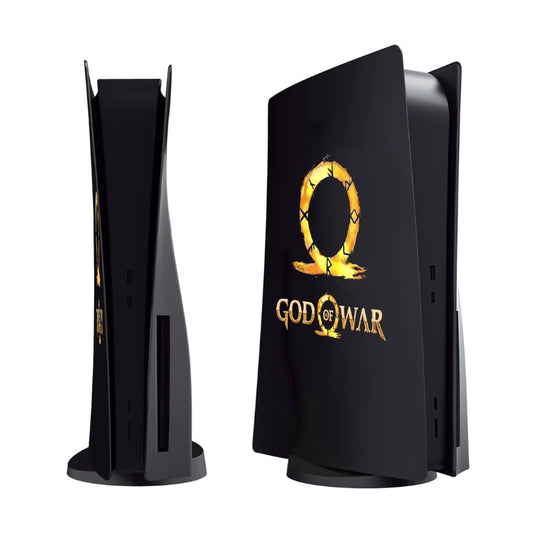 Sony PlayStation 5 PS5 God of War Style Matte DIY Replacement Console Cover – Custom Protective Faceplates