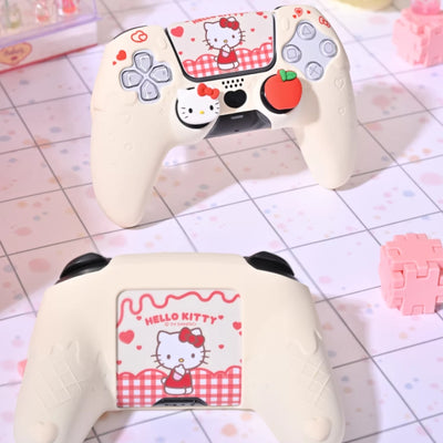 PlayStation PS5 Hello Kitty Silicone Anti-Slip Sticker Controller Protective Case - i-Station Mobile Phone & Electronic Device Repair and Accessories
