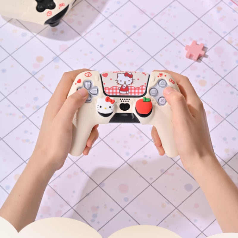 PlayStation PS5 Hello Kitty Silicone Anti-Slip Sticker Controller Protective Case - i-Station Mobile Phone & Electronic Device Repair and Accessories