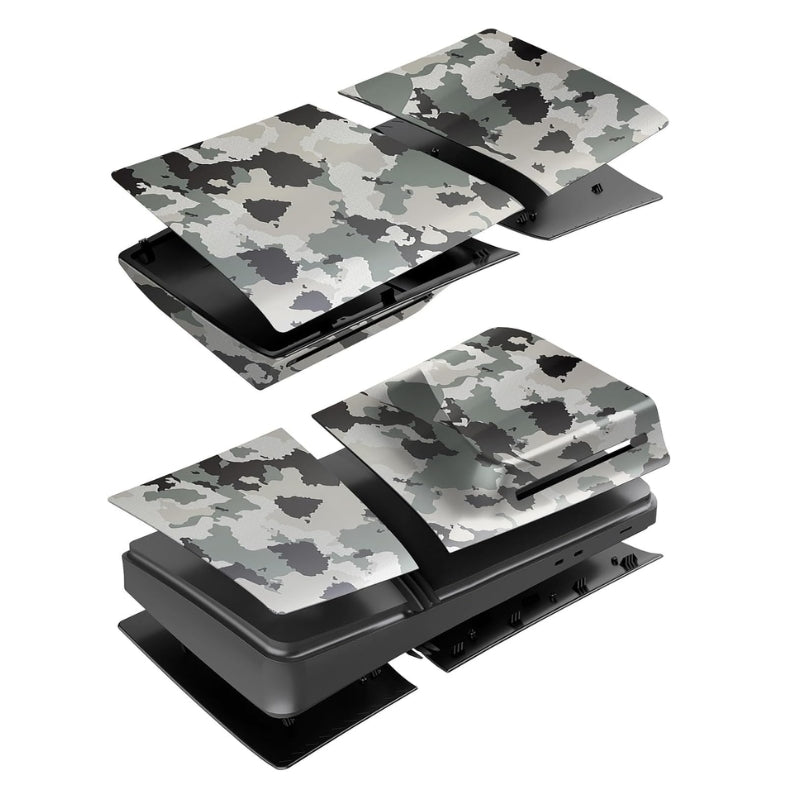 Load image into Gallery viewer, Sony PlayStation PS5 Pro 1.0 2.0 Disc &amp; Digital Edition Camo Matte Console Shell Cover – Easy Installation
