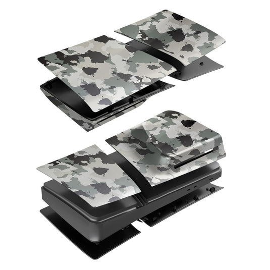 Sony PlayStation PS5 Pro 1.0 2.0 Disc & Digital Edition Camo Matte Console Shell Cover – Easy Installation