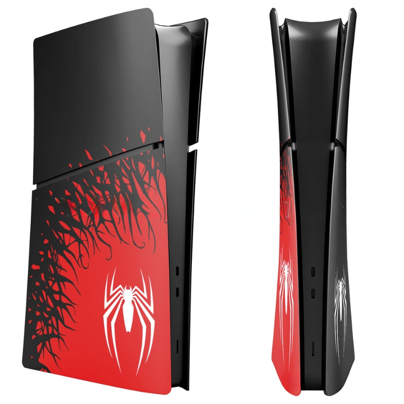 Load image into Gallery viewer, Sony PlayStation PS5 Slim Spider-Man Design Console Protective Cover – Quick &amp; Simple Install
